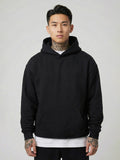 SOLID HOODIE BLACK