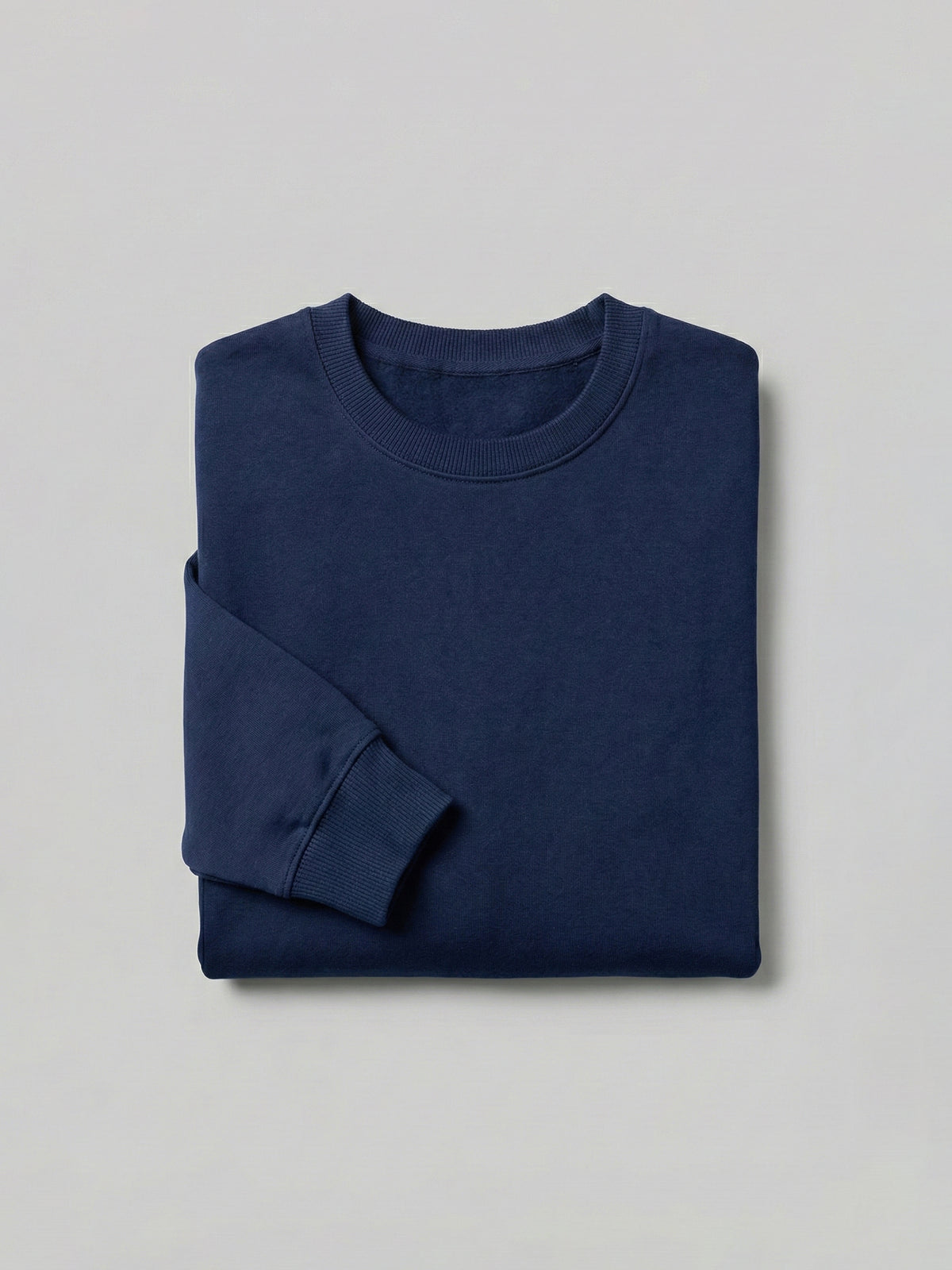 SOLID NAVY SWEATSHIRT