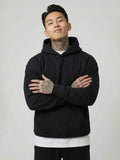 SOLID HOODIE BLACK