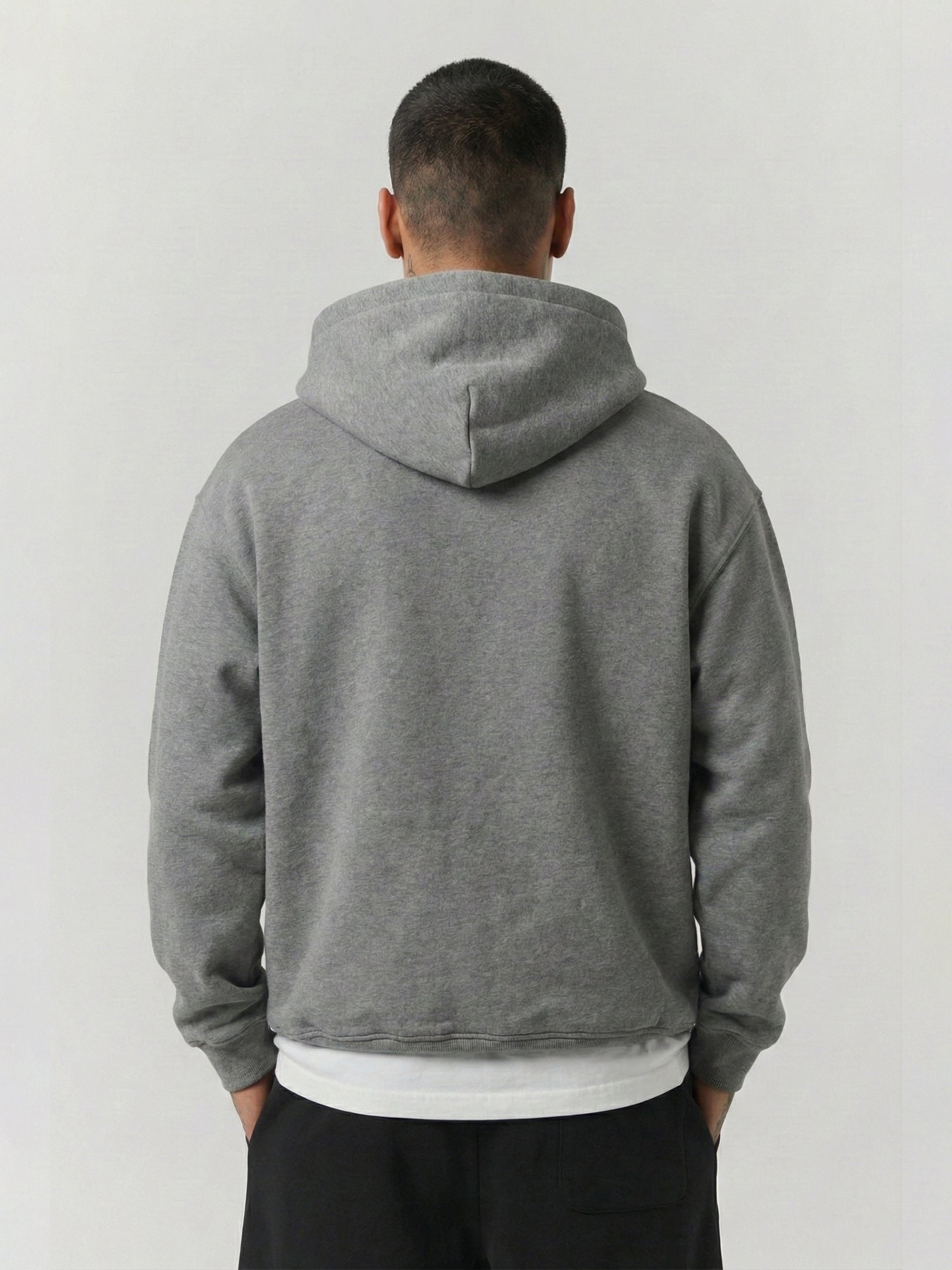 SOLID HOODIE GRAY