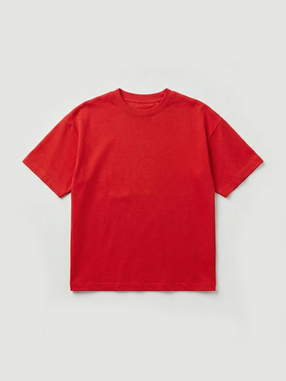 SOLID RED T SHIRT