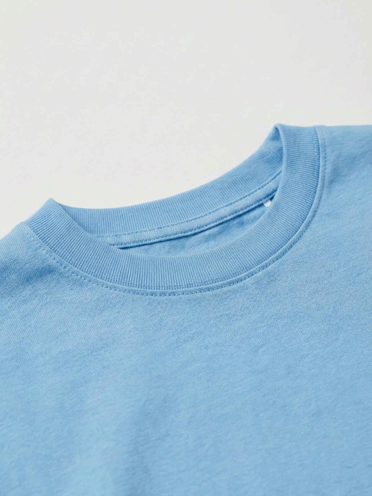SOLID SKY BLUE T SHIRT