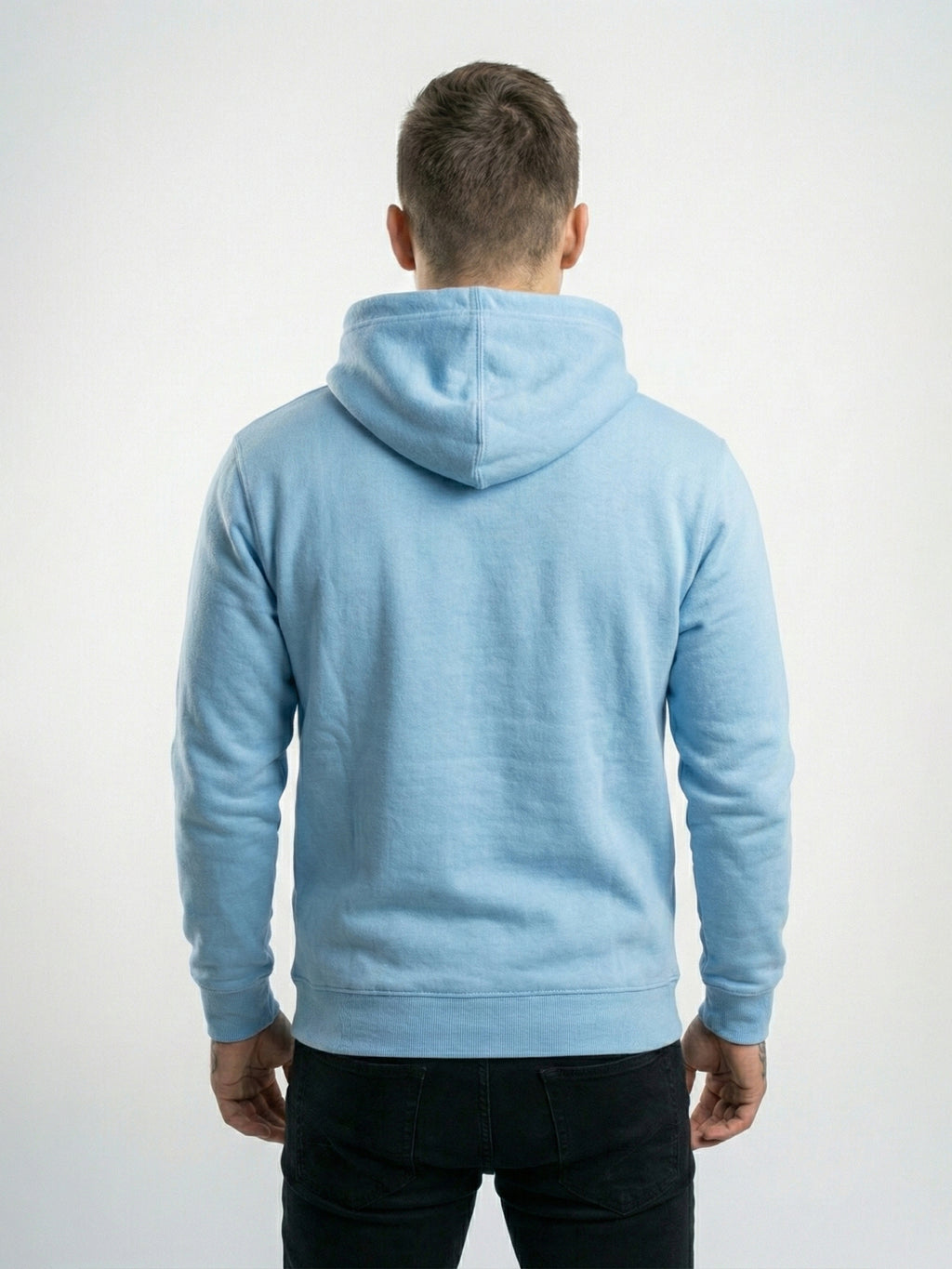 SOLID SKY BLUE HOODIE