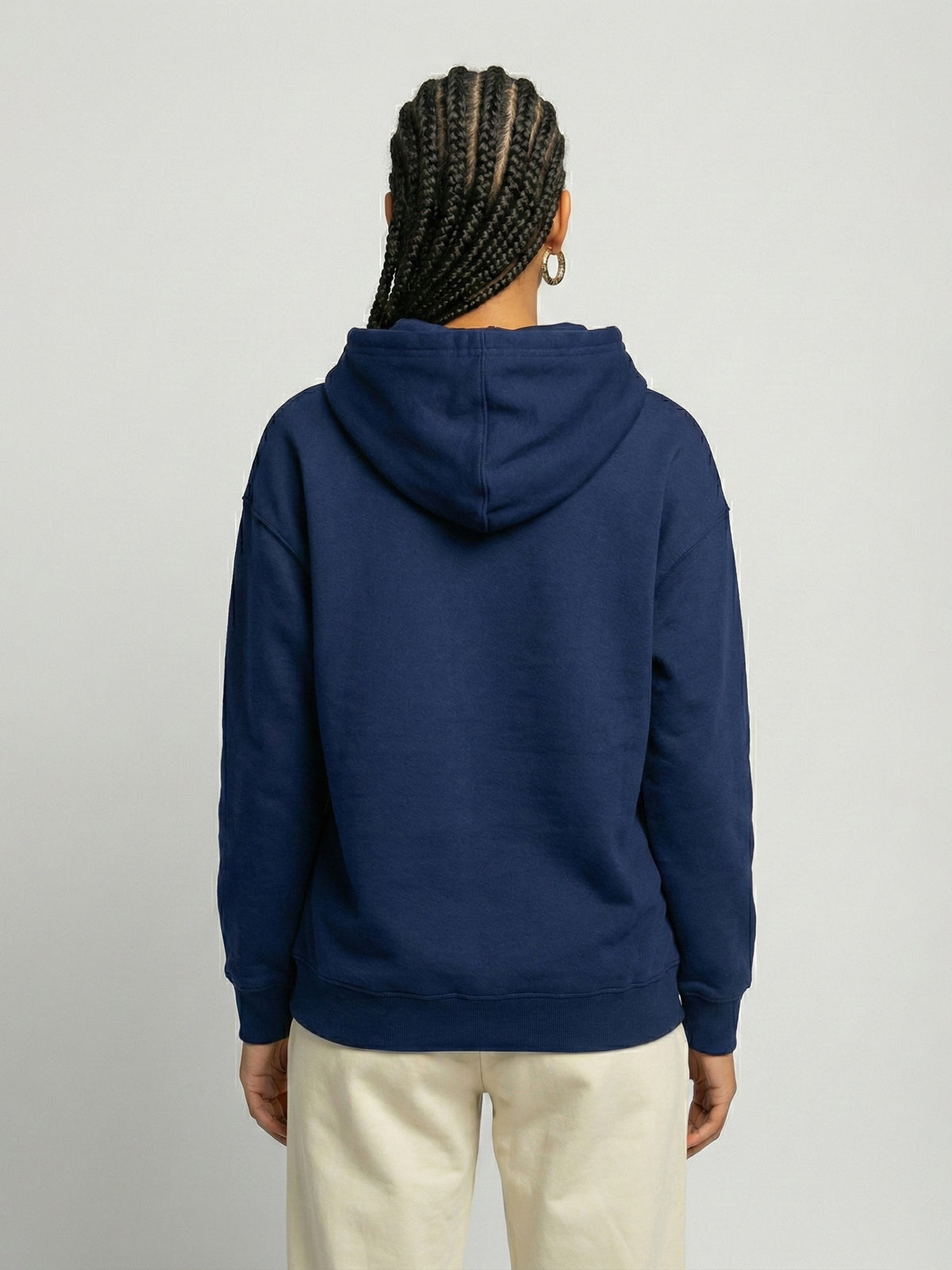 Solid Navy Hoodie