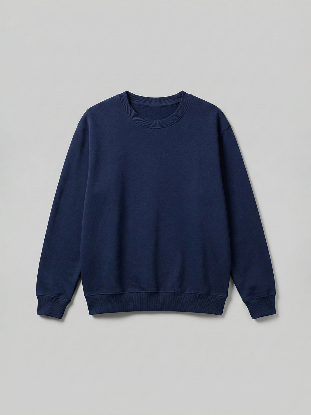 SOLID NEVY SWEATSHIRT
