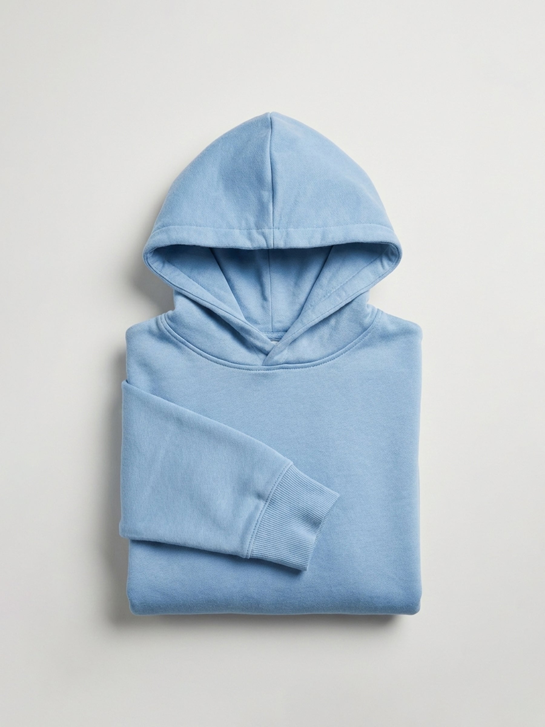SOLID SKY BLUE HOODIE