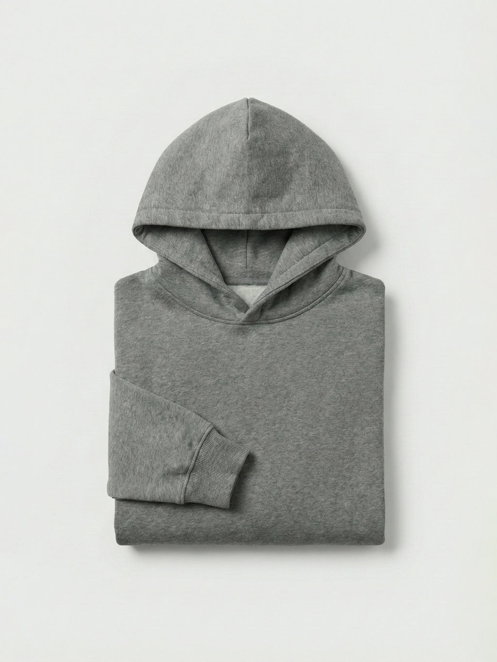 Solid Gray Hoodie