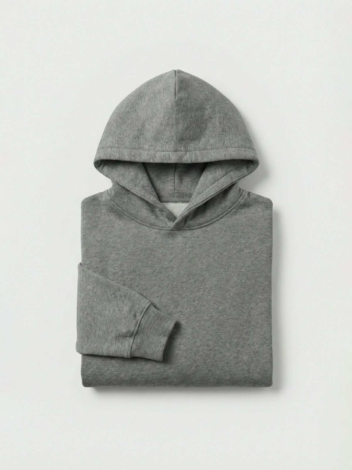 Solid Gray Hoodie