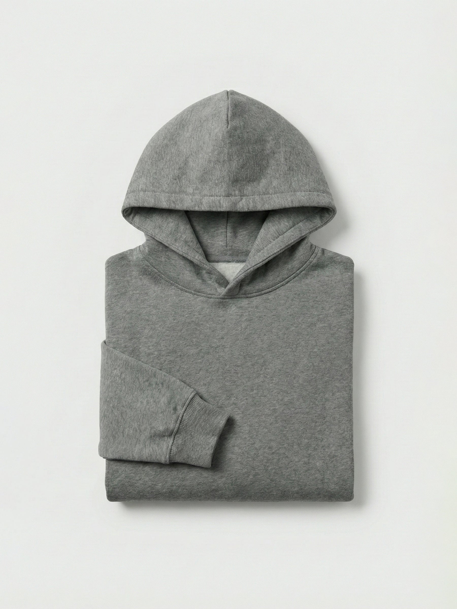 SOLID HOODIE GRAY