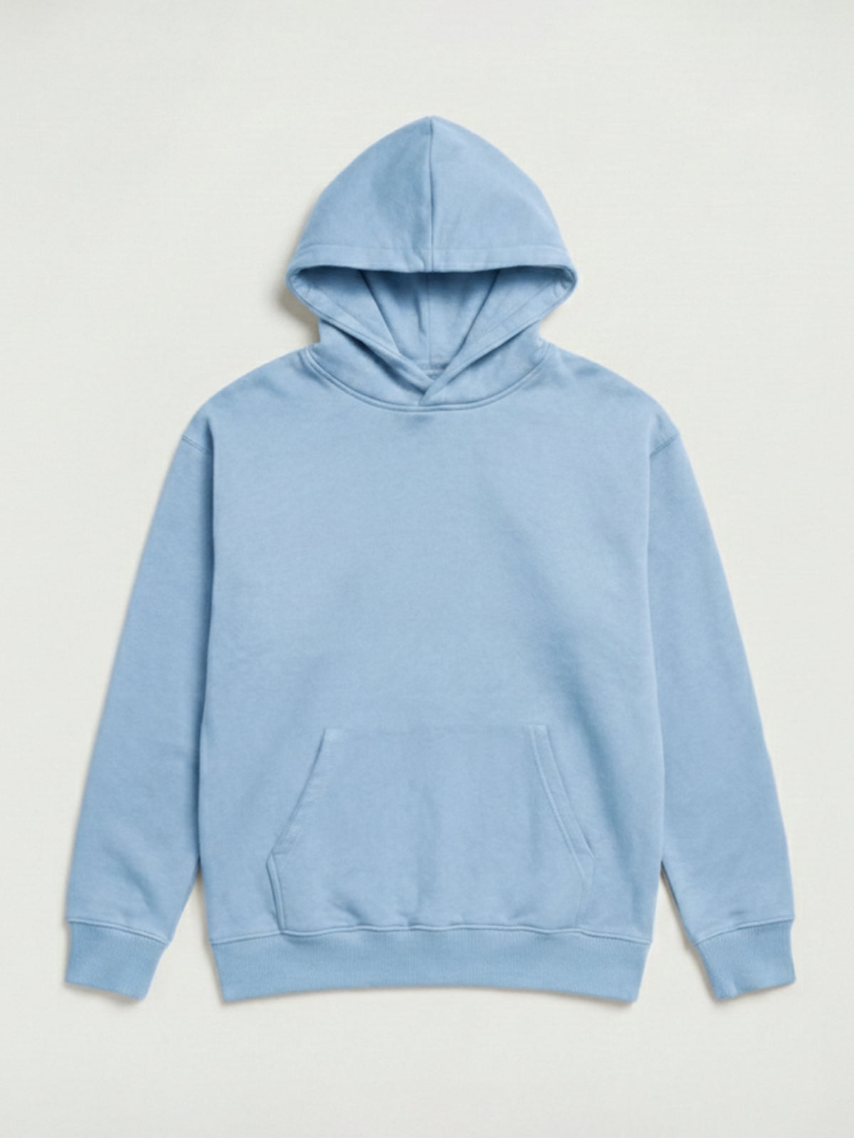 Solid Blue Hoodie