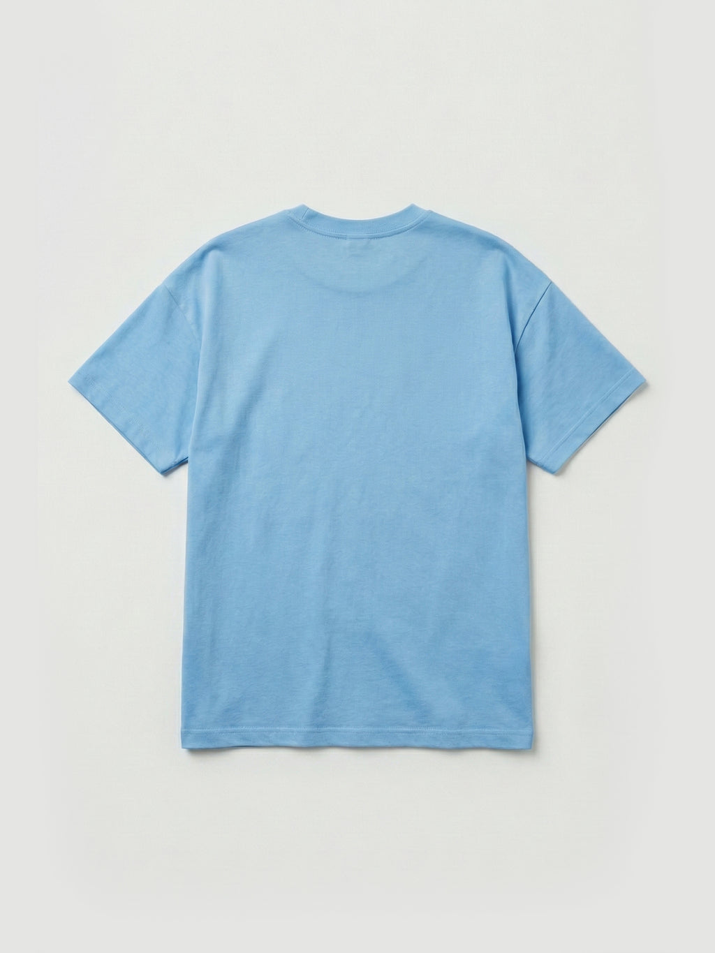 SOLID SKY BLUE T SHIRT