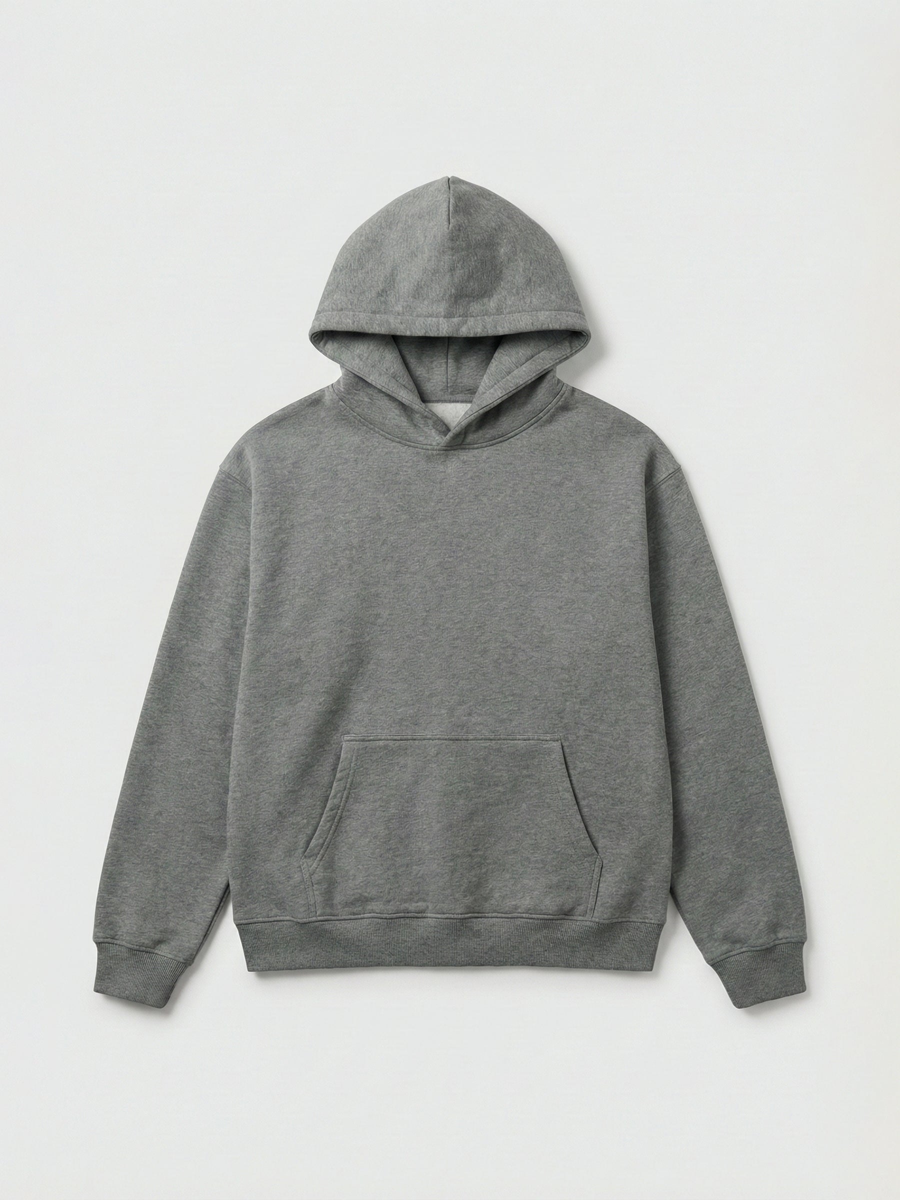 SOLID HOODIE GRAY