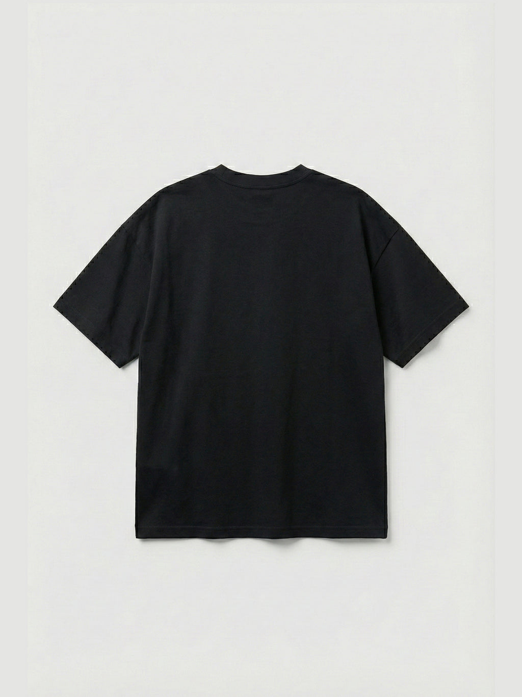 SOLID  BLACK T SHIRT