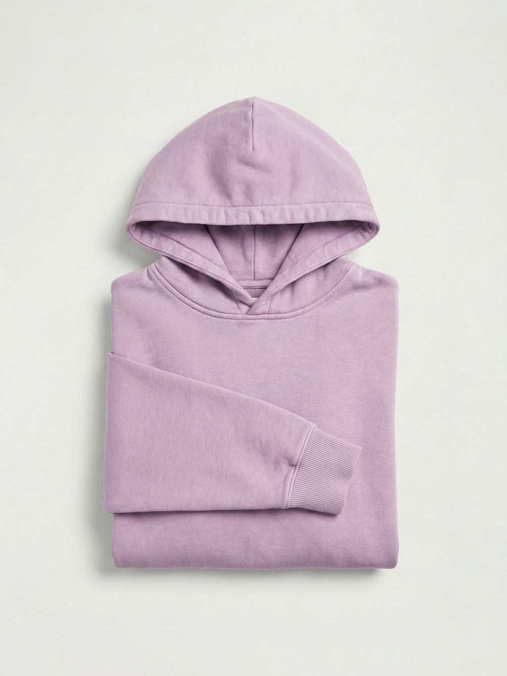 SOLID HOODIE LIGHT PURPLE