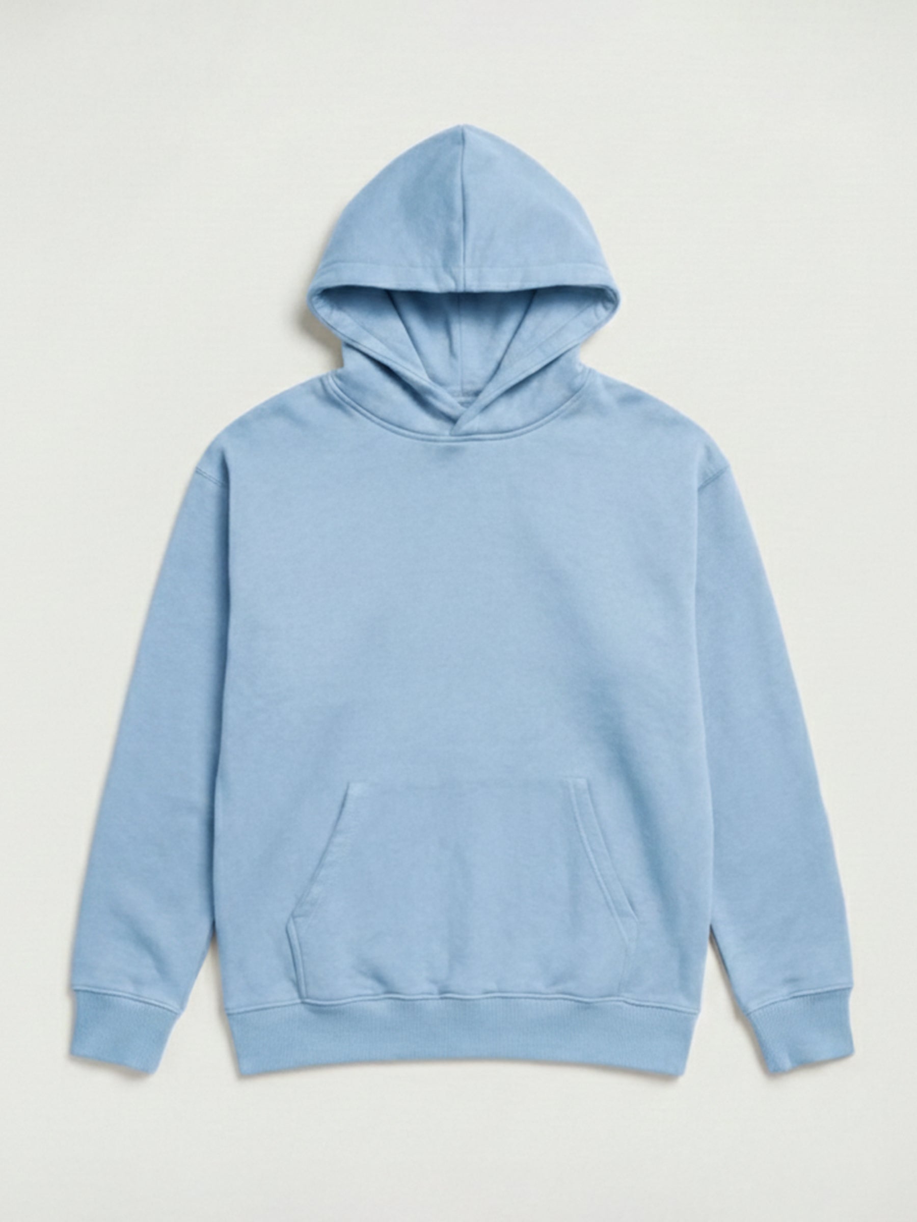 SOLID SKY BLUE HOODIE