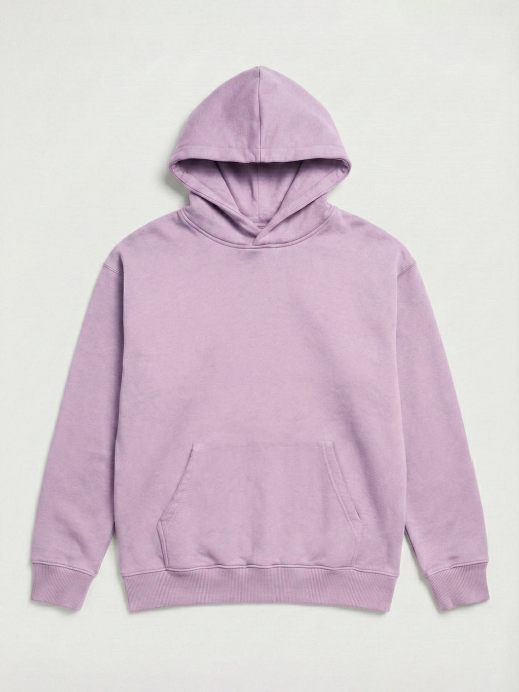 SOLID HOODIE LIGHT PURPLE