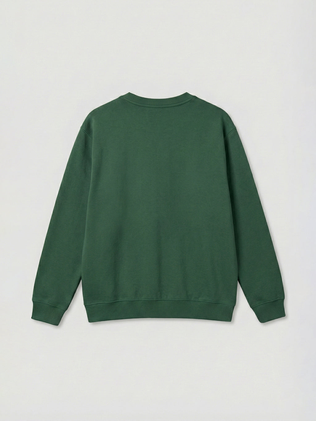 SOLID GREEN SWEATSHIRT