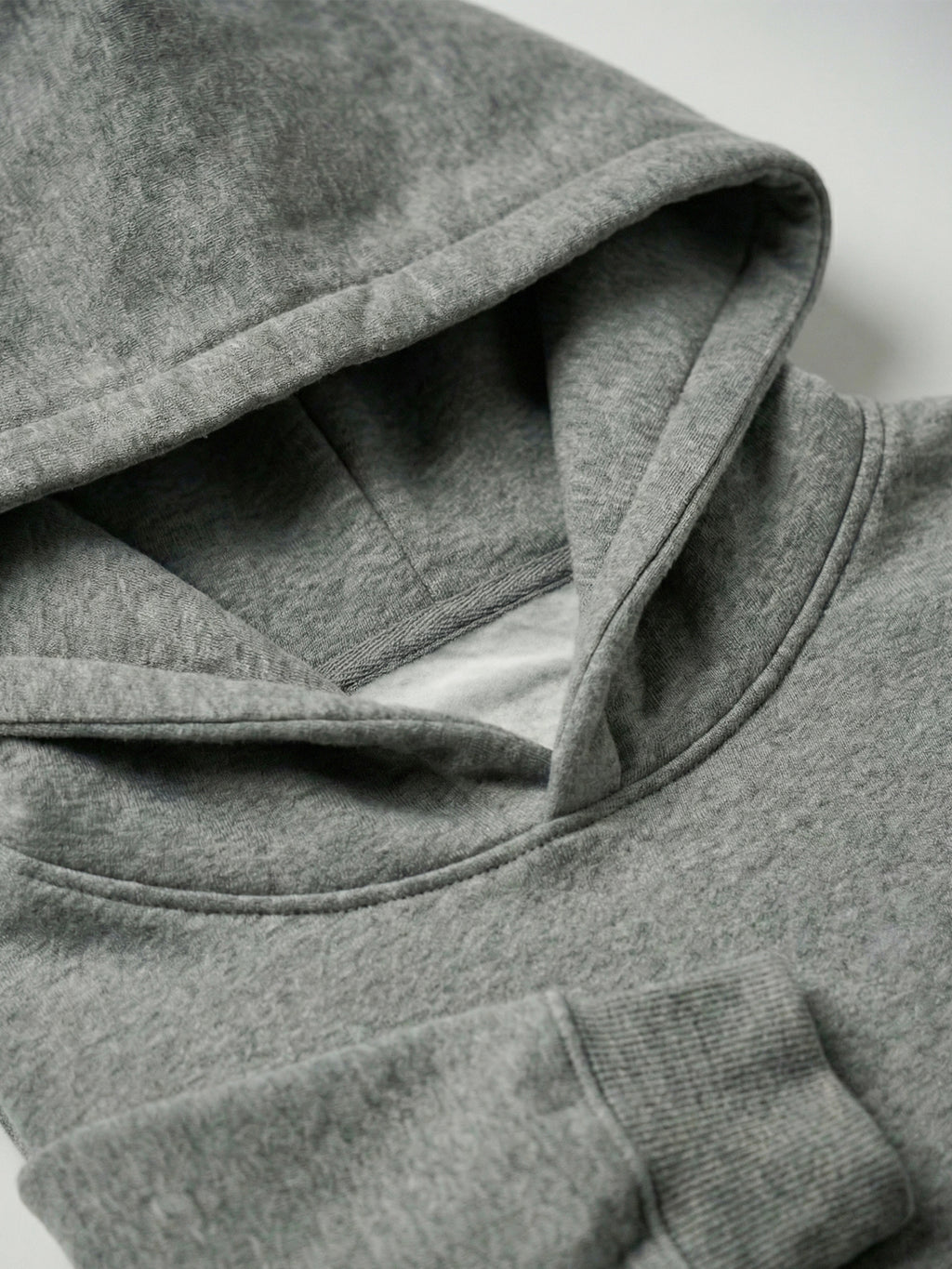 Solid Gray Hoodie