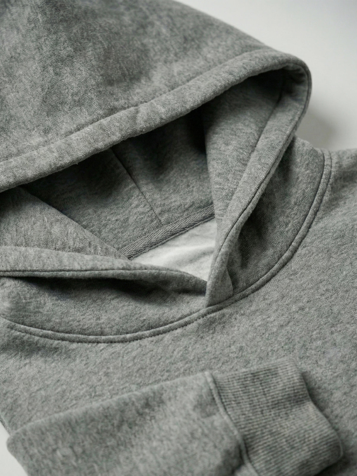 Solid Gray Hoodie
