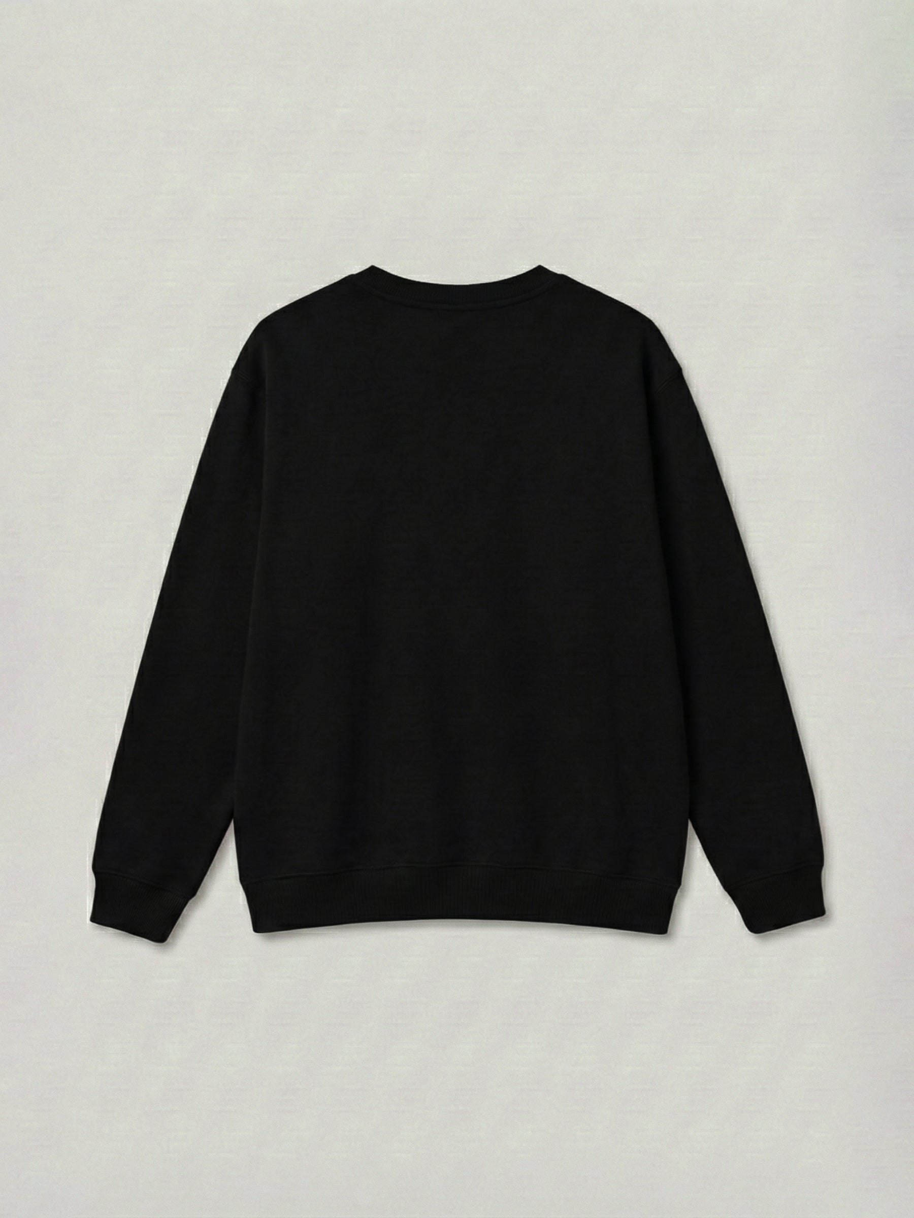 SOLID BLACK SWEATSHIRT