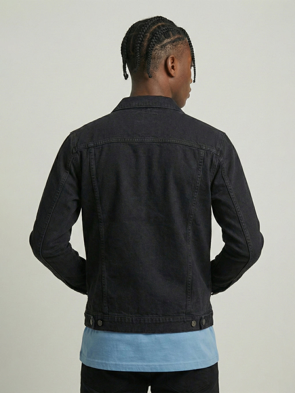 SOLID SKY BLUE T SHIRT